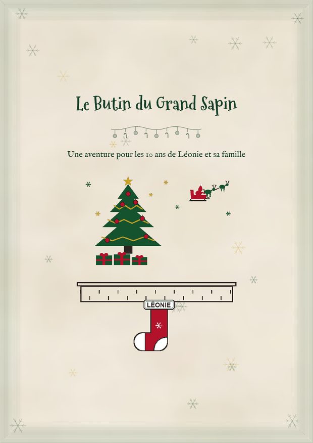 Couverture du kit Noël : la chasse au trésor de la veille de noël